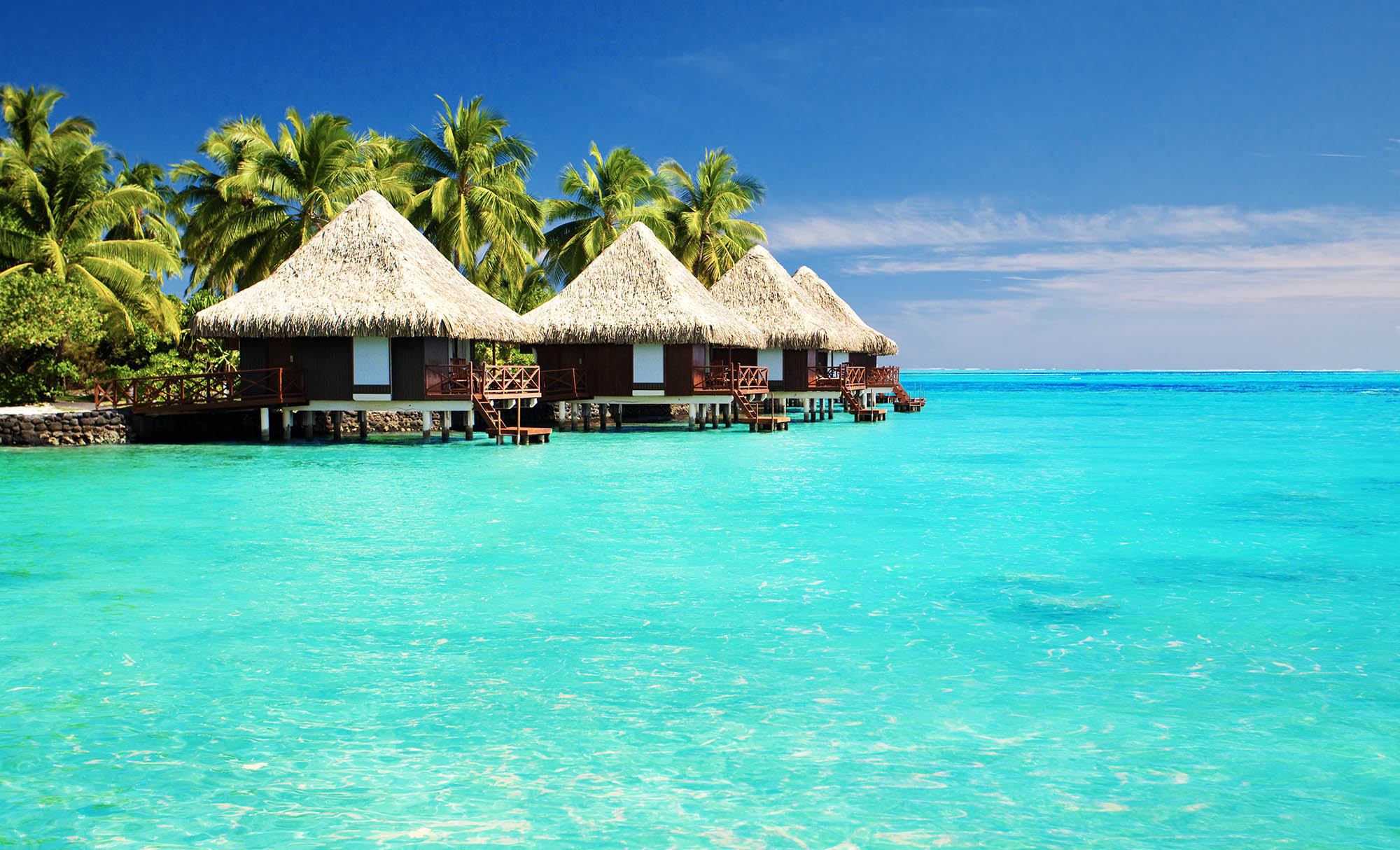 overwater bungalows